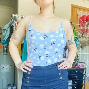 Blue Daisy Bodysuit